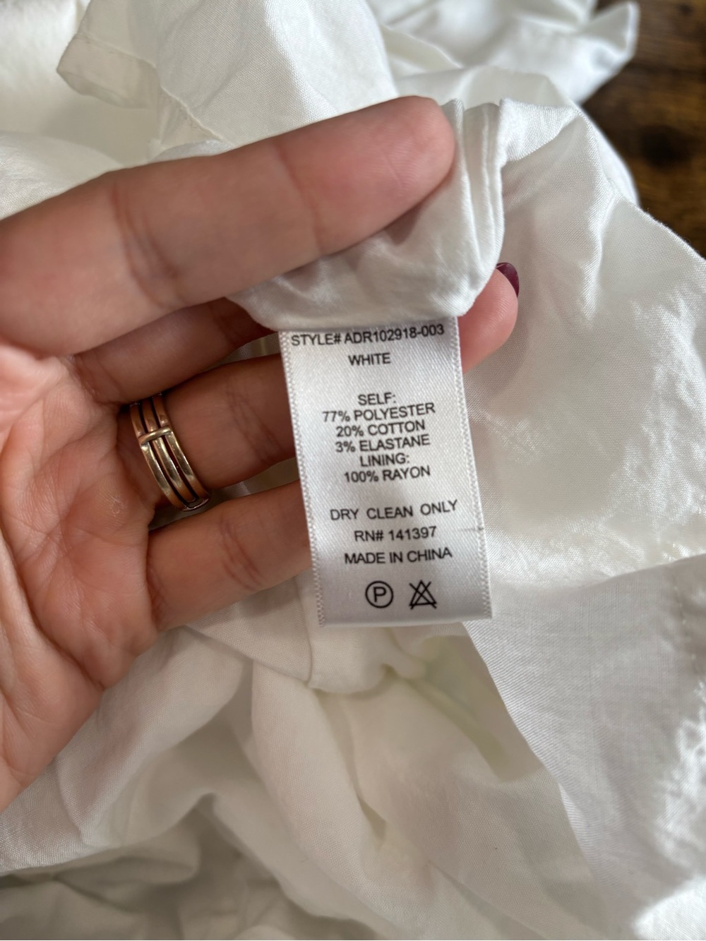 ASTR The Label White Midi Dress Size Large Square Neck Cottagecore Summer - Picture 5 of 5